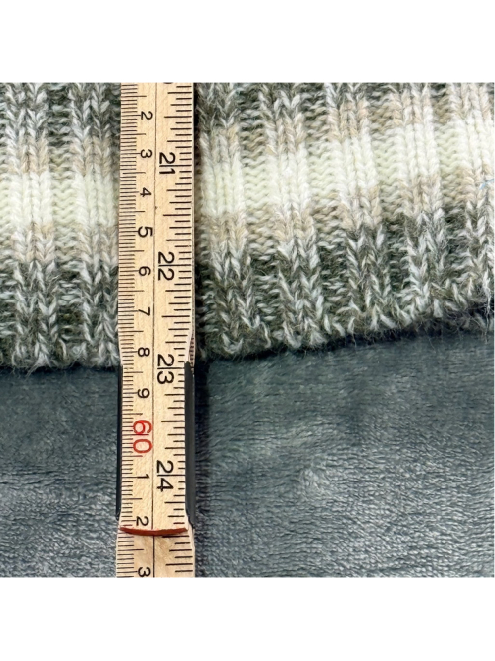 Triple Five Soul Women M Fair Isle Zip Cardigan Vintage Y2K Nordic Cream Sweater - Picture 10 of 12